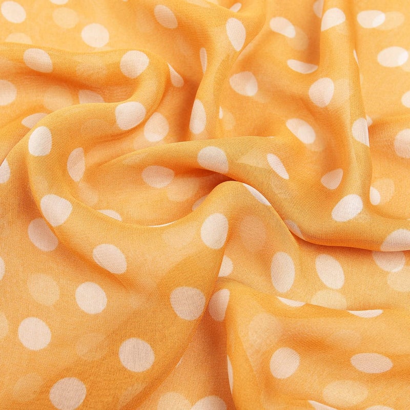 E-Clover Herebuy - Unique Women's Floral Scarves: Chiffon Flowers & Birds Printed Scarf - Image 5